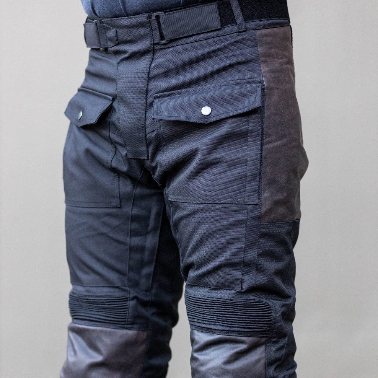 Gen 1 'Tallarook' Waterproof ADV Motorbike Pants | 1000D Cordura Leather Kevlar