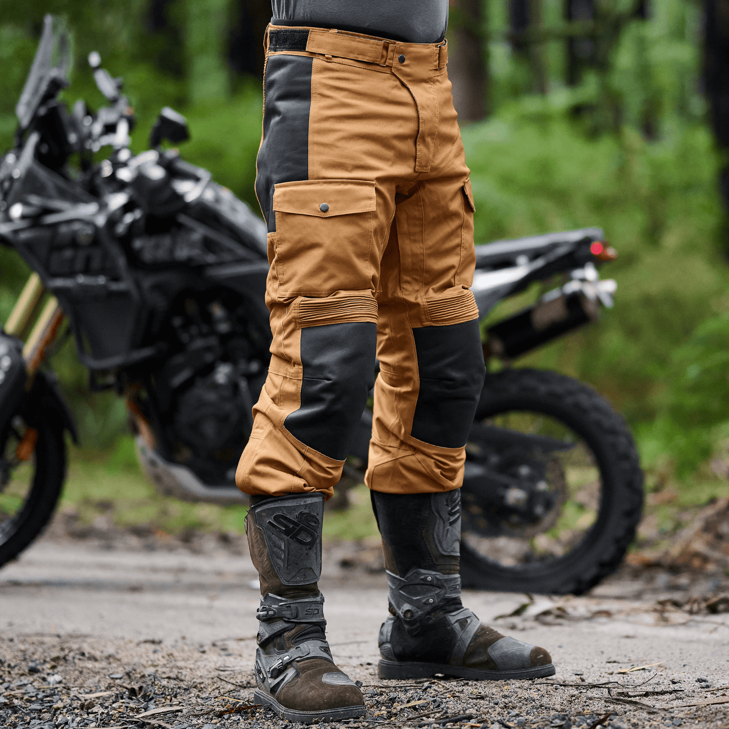 *NEW* Gen 2 'Tallarook' Waterproof ADV Motorbike Pants | 1000D Cordura Leather Kevlar