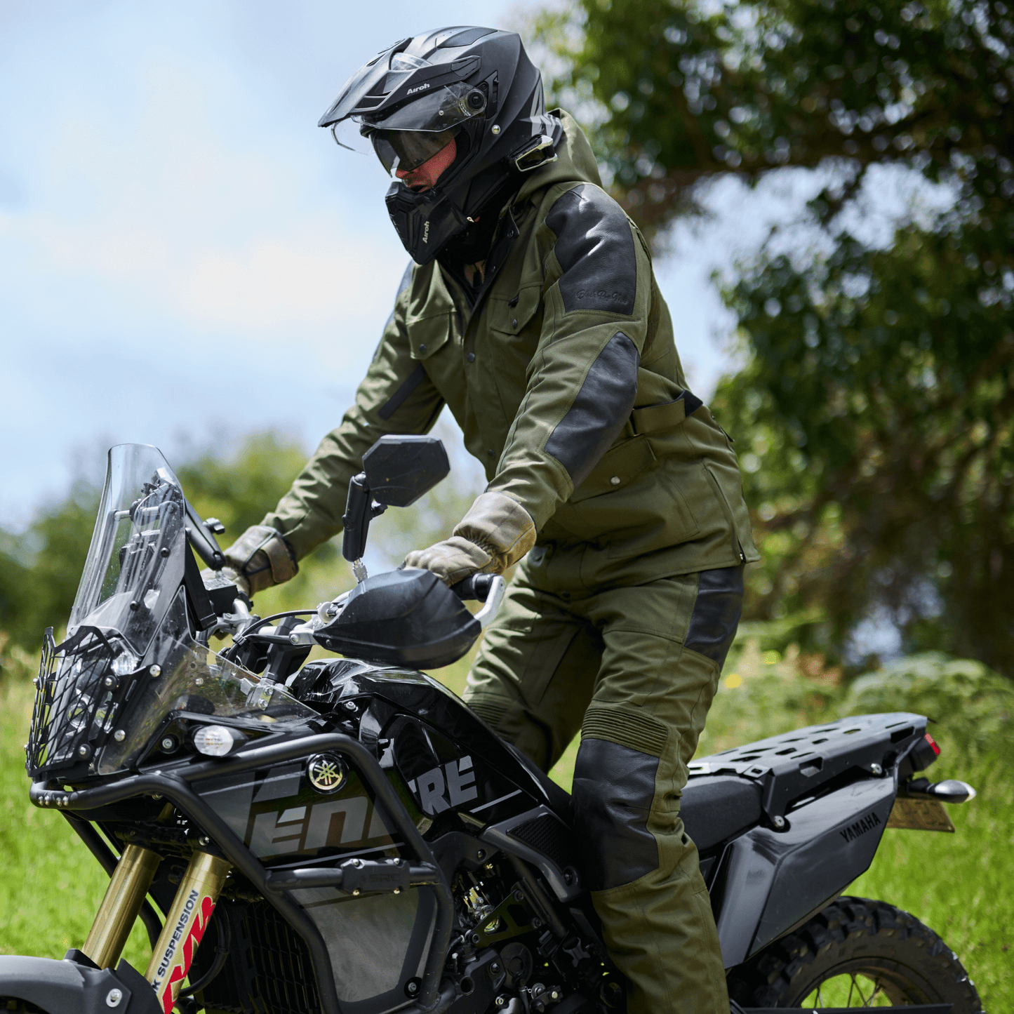 Gen 1 'Tallarook' Waterproof ADV Motorbike Pants | 1000D Cordura Leather Kevlar