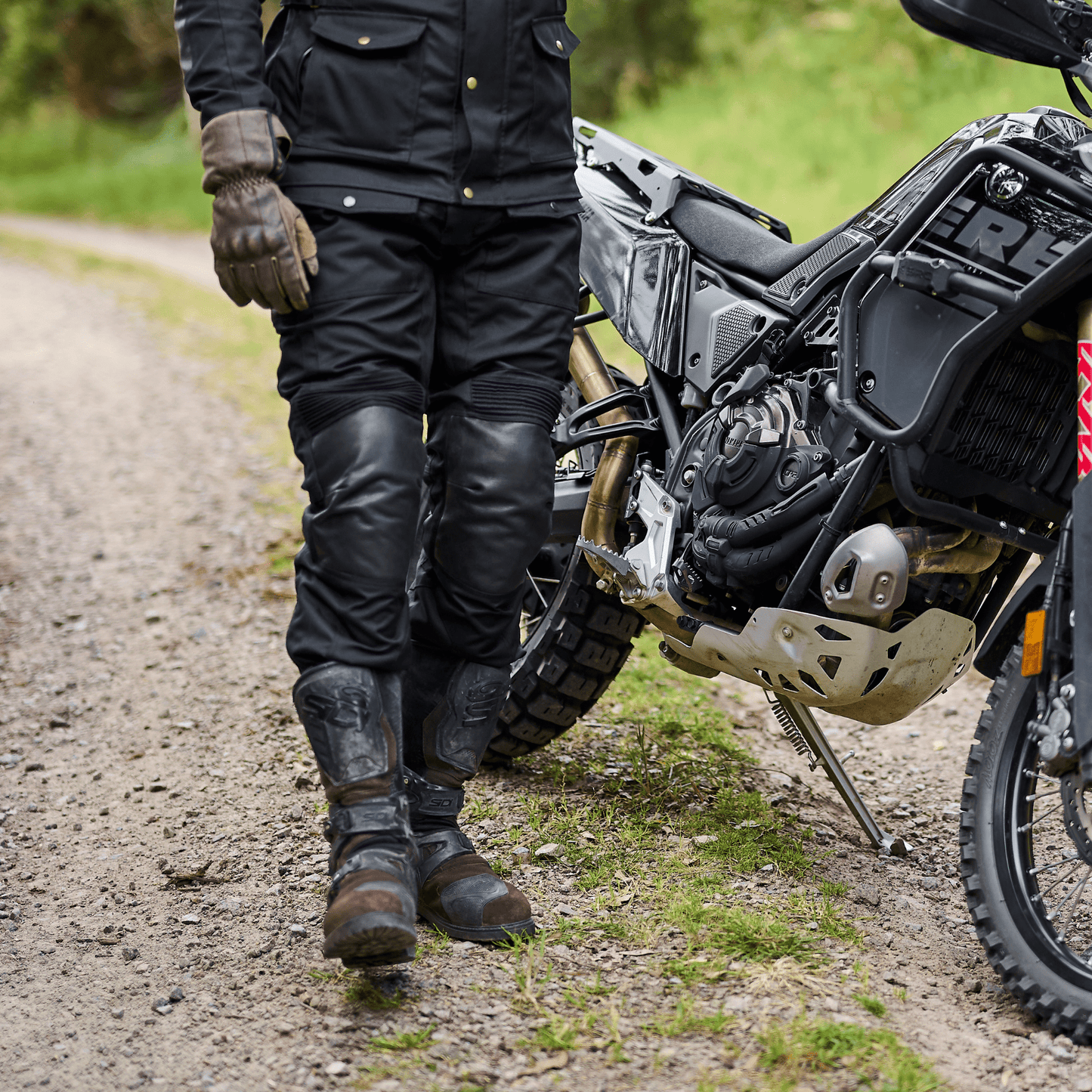 Gen 1 'Tallarook' Waterproof ADV Motorbike Pants | 1000D Cordura Leather Kevlar