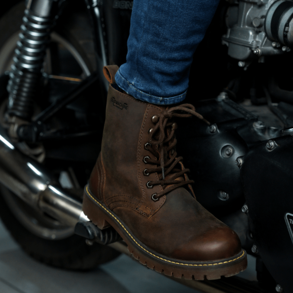 Derby Rusty Wrangler Motorcycle Boots | Trip Machine Boots