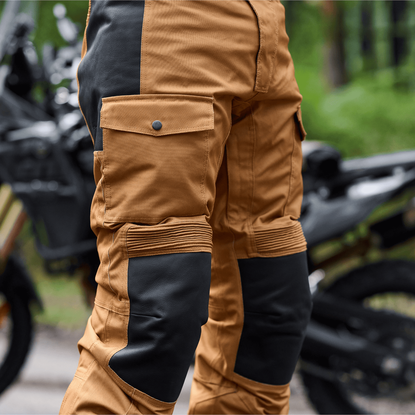 *NEW* Gen 2 'Tallarook' Waterproof ADV Motorbike Pants | 1000D Cordura Leather Kevlar