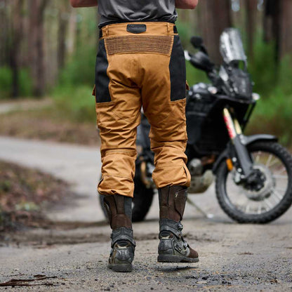 Gen 2 'Tallarook' Waterproof ADV Motorbike Pants | 1000D Cordura Leather Kevlar